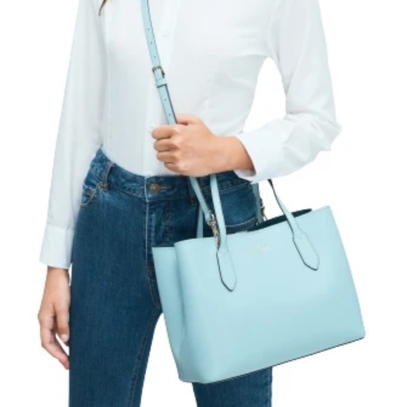 kate spade Handbags - Kate Spade Blue Harper Satchel